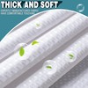 No Hook Extra Long Shower Curtain Set Hotel Grade with