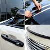 Lypumso Gloss Black Vinyl Wrap for Chrome Delete, 4 Inch