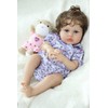 SCOM Newborn Baby Reborn Doll Girl with Accessories - 20