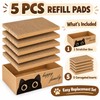 Cardboard Cat Scratcher Bed for Indoor Cats – Durable 5-Layer
