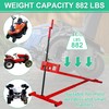 Riding Mower Lift Lawn Tractor Jack 882LBS Capacity Zero Turn