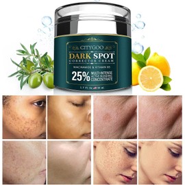 CITYGOO - Eliminador de manchas oscuras para el rostro y cuerpo: crema correctora de manchas oscuras con ingredientes naturales y efectivos para una piel radiante
