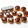 2 Pack Soccer Chocolate Molds, 22 Cavity Football Trophies, Jerseys,