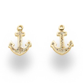 DUR Unisex Ohrring"Sandanker" vergoldet aus 925er Silber O5226