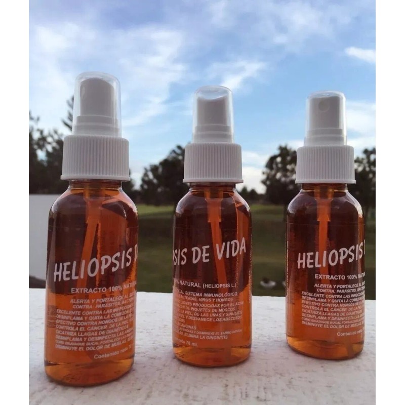 Heliopsis De Vida Extracto De Chilcuague 5 Piezas De 70