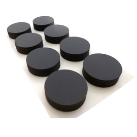 Yawata Screw Micro Vibration Absorption Pad 0.2 x 0.8 inch (6 mm) x 0.8 inch (21 mm) Soft Slip Pack of 8