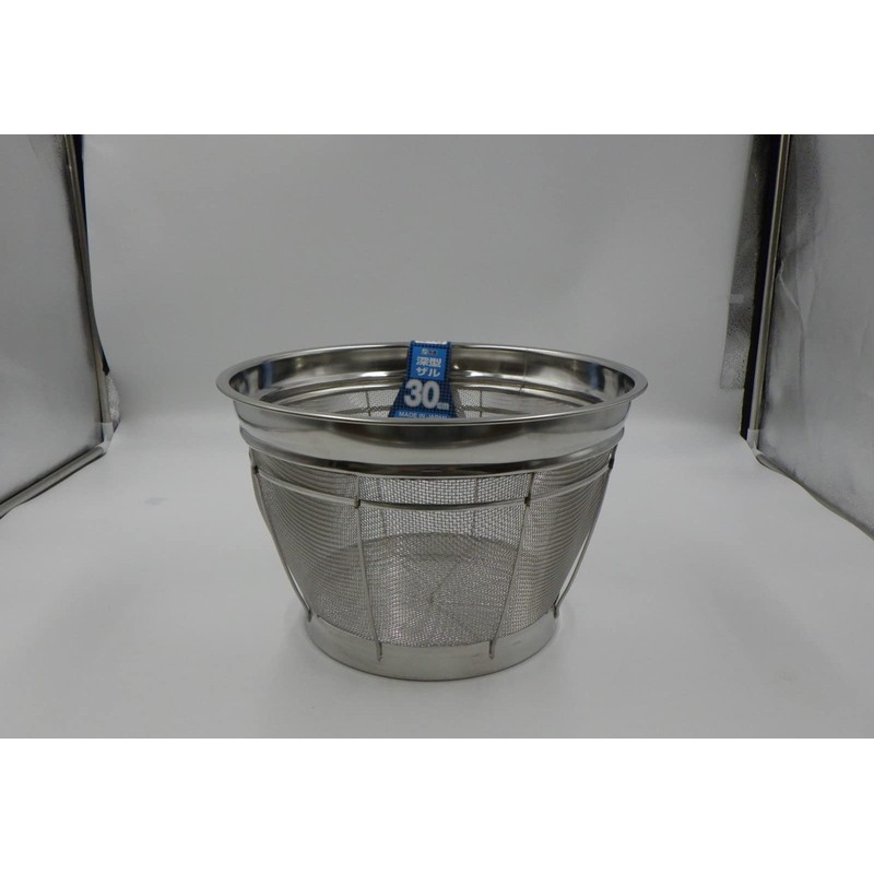 Honma Tenji Kogyo AKM03030 Deep Rice Strainer, 11.8 inches (30
