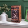 Waterfall Wood Keepsake, Small Tribute Urn, Mini Ash Holder, Decorative