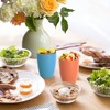 Homienly Drinking Glasses & Shatterproof Cups Set of 4 |