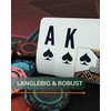 Bullets Playing Cards, Doppelkopf Card Deck for Seniors (French Leaf),