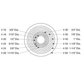 Galaxy Supply Inc. Upholstery Button Style 44 Wire Eye with Soft Shell Sold by 144 Sets, Size 22 = 9/16". Free with 50 FT Nylon Tufting Twine
