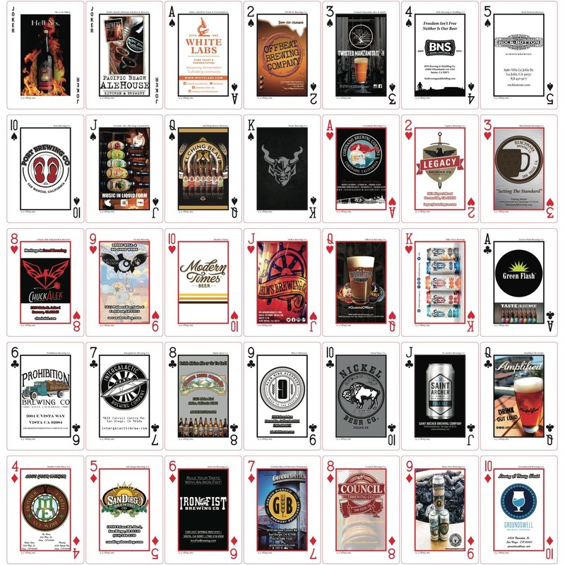 Bicycle Craft Beer Playing Cards