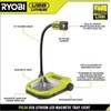 RYOBI USB Lithium Cordless LED Magnetic Tray Kit with 2.0