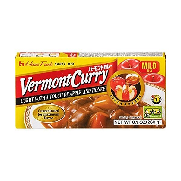 House Foods Vermont Curry Mild 8.11 oz