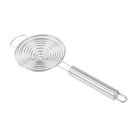 Restaurantware Met Lux 10.2 Inch x 3.5 Inch x 2 Inch Egg Separator 1 Spiral Egg White Separator - With Hanging Hole Dishwasher-Safe Stainless Steel Egg Yolk Separator For Kitchen