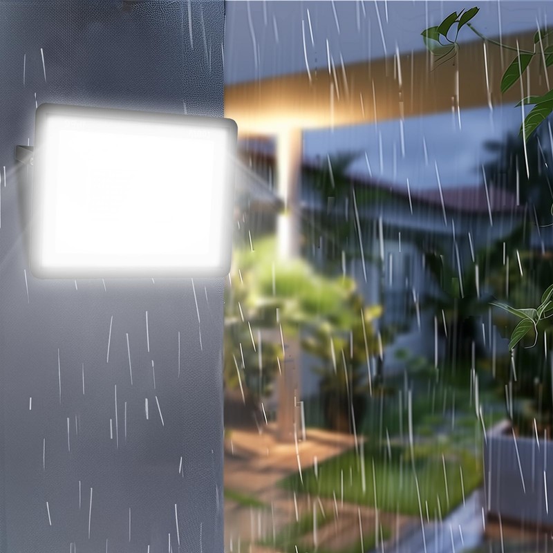ZHPINGMX 100W LED Flood Light Outdoor, 10000LM Super Bright Floodlight