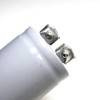 Laimiaoxian 1pcs 400MFD 400UF 250V Cylindrical AC Motor Starter Capacitor,