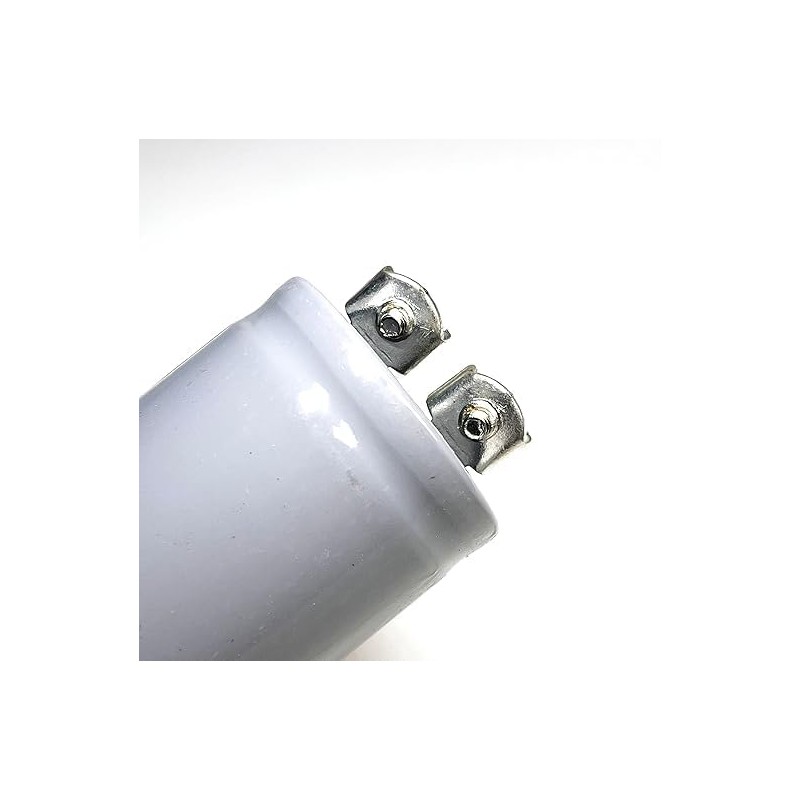 Laimiaoxian 1pcs 400MFD 400UF 250V Cylindrical AC Motor Starter Capacitor,