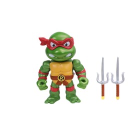 Jada Toys Turtles Raphael 10cm Die-Cast Collectible Figure Green/Red