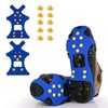 BETLLEMORY Ice Cleats, Ice Grips Traction Cleats Grippers Non-Slip Over