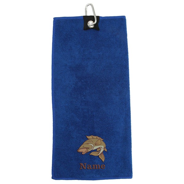 Fishing Gifts for Men - Personalised Fishing Towel Accessories Gear