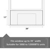 BJADE'S Window Air Conditioner Side Insulated Foam Panel,Full Surround Panels