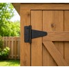 T-Shaped Strap Hinges for Doors & Gates – Galvanized Metal