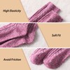 5 Pack Wool Socks for Women - Winter Warm Wool