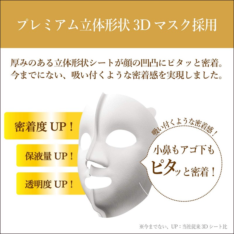 Skin Beauty 3D Thick Premium Masks (Hard Skin), 4 Pieces