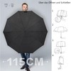 AMVUZ Umbrella Storm Proof Travel Windproof Open-Close Automatic Pocket Umbrella,
