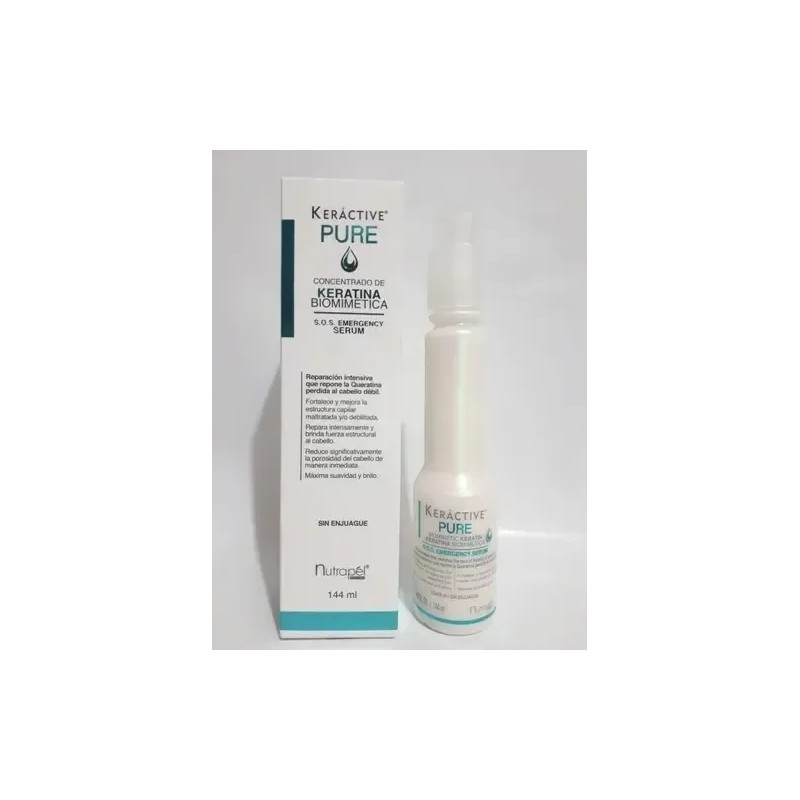 Serum Reparador Capilar Nutrapel Keractive Pure 144ml