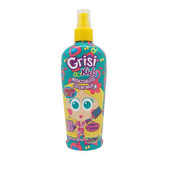 Grisi Kids Paraben Free Chamomile Detangler Hair Spray Softens & Smoothes 8.45oz
