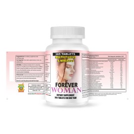 Nutrisalud Products Multivitaminas Forever Woman 365 tabletas 1 year supply vitaminas para la mujer