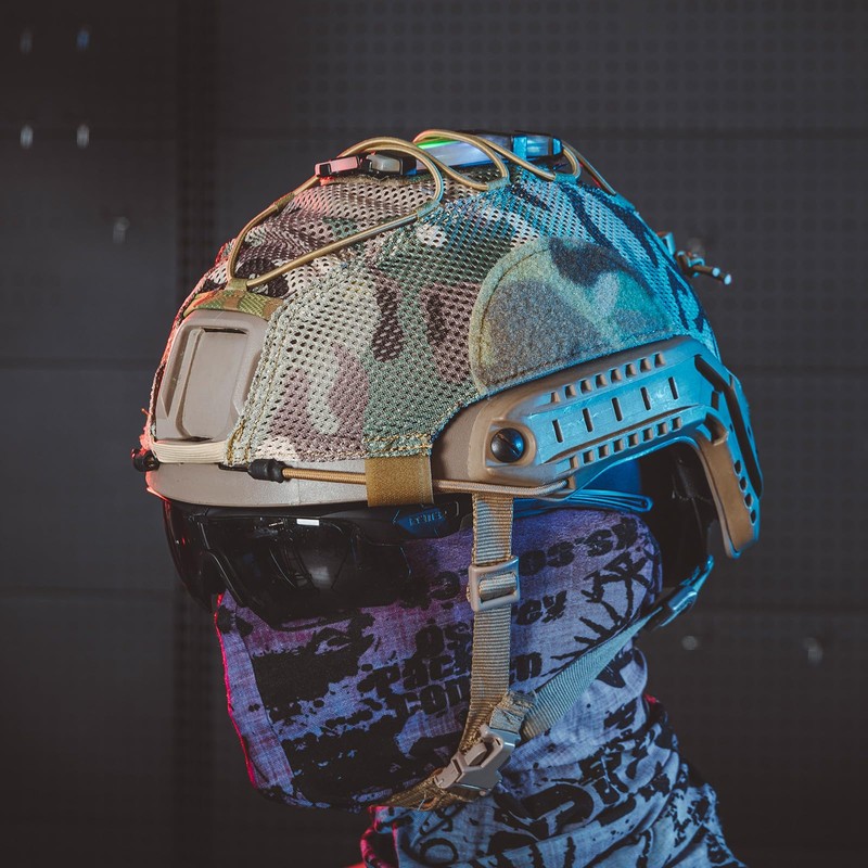 EXCELLENT ELITE SPANKER Tactical Mesh Helmet Cover Cordura 500D Cordura