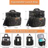 Expandable XLarge Lunch Box, Insulated Heavy Duty Lunch Bag Waterproof