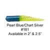 Slab Buster Crappie Jig (Pearl Blue/Chartreuse Silver (Mr. Bob) -