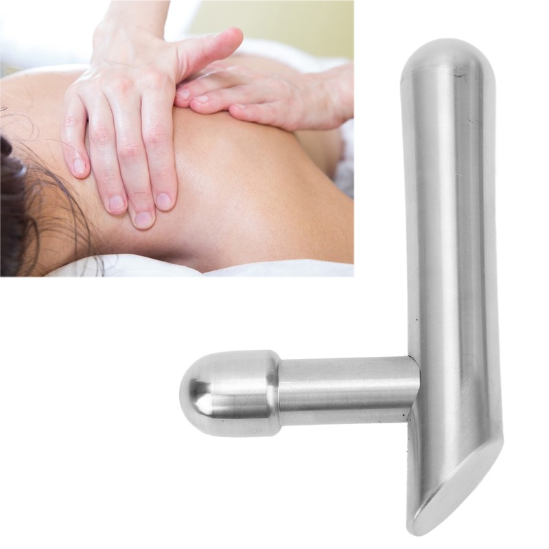 Stainless Steel T Bar Massage Tool for Trigger Points Massage