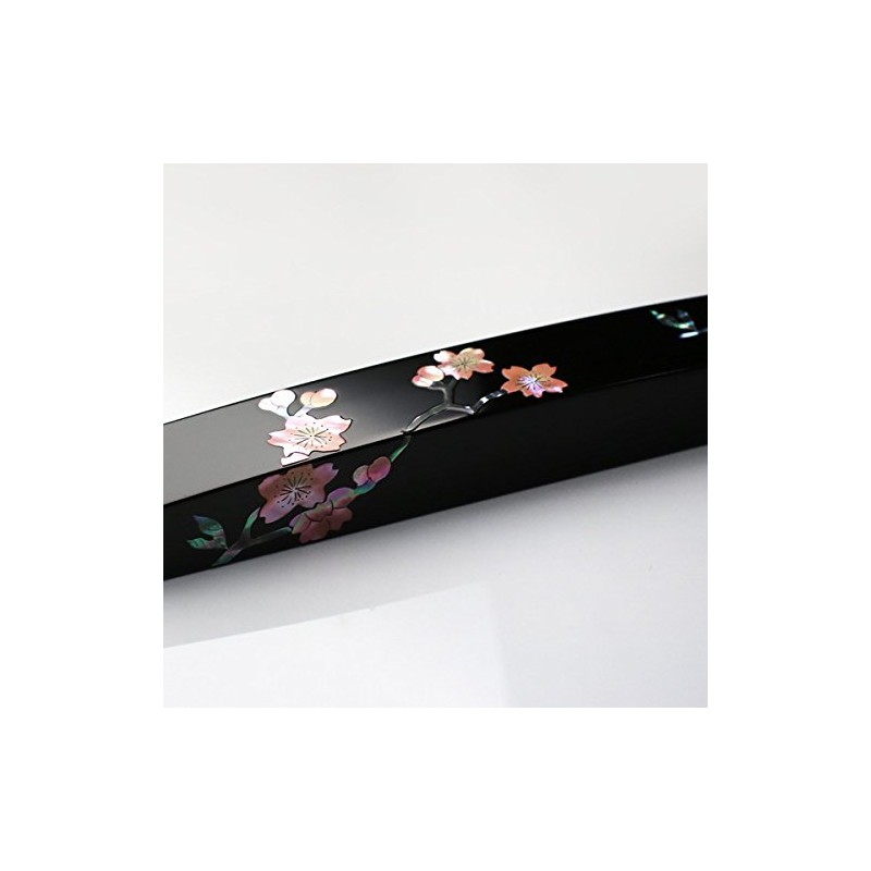 Bunchen Paperweight Spiral Sakura Takaoka Lacquerware