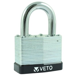 TIMco LSP50 Laminated Steel Padlock 50mm - Steel 1 pc