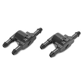 Shanrya 8532128020 Windshield Washer Check Valve, Durable Reliable 2pcs Wiper Washer Windscreen Check Valve Replacement for 4Runner Avalon Camry