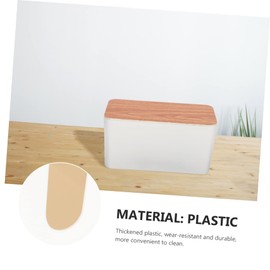 Gatuida Household Wire Organizer Box for Compact Design for Desk and Living Room Suitable for Cable Types