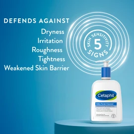 Face Wash by CETAPHIL, Daily Facial Cleanser for Sensitive, Combination to Oily Skin, NEW 4 oz 3 Pack, Gentle Foaming, Soap Free, Hypoallergenic