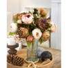 FiveSeasonStuff - Flores Artificiales Peonías de Seda y hortensias para