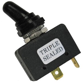 PICO Wiring Accessories 5513PT Toggle Switch with Boot - On-Off, 12 Volt, 20 Amp