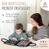 SpielLieb® Montessori Busy Board German from 3 Years - Interactive