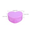 PACKOVE Heart Shaped Jewelry Box for Little with Built Mirror