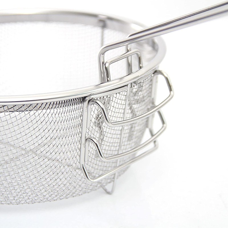 Space Home - Deep Fryer Basket with Folding Handle and