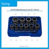 Blue Spot Tools 01539 10 PCE Bolt Remover Set (9-19MM)
