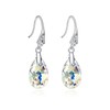 KEETEEN Dream Shine 925 Sterling Silver Color-Change Crystal Drop Dangle