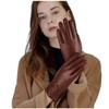 GSG SINCE 1998 Womens Genuine Leather Gloves with Wool Lined